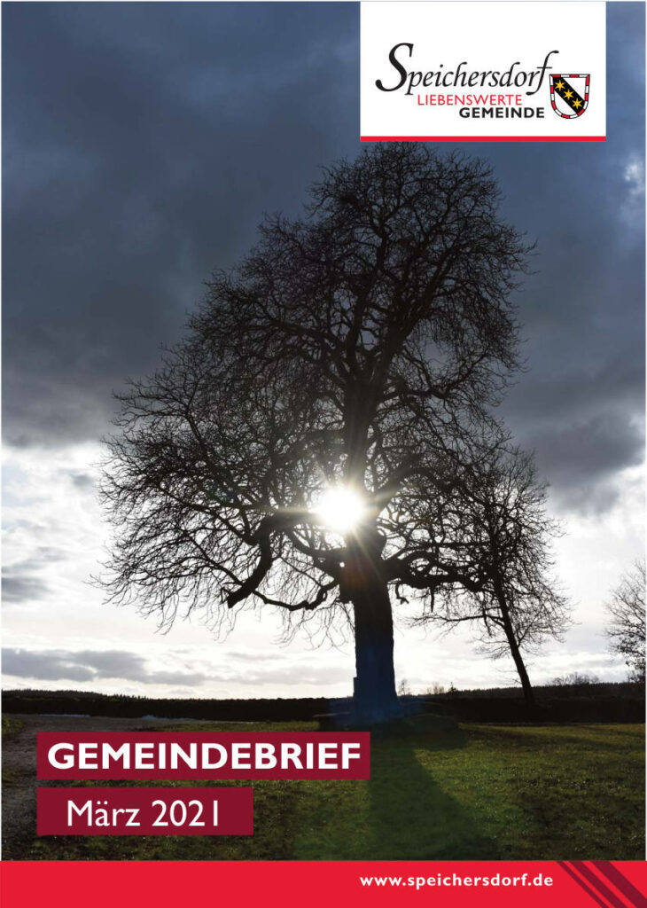 Gemeindebrief März 2021 Titelbild