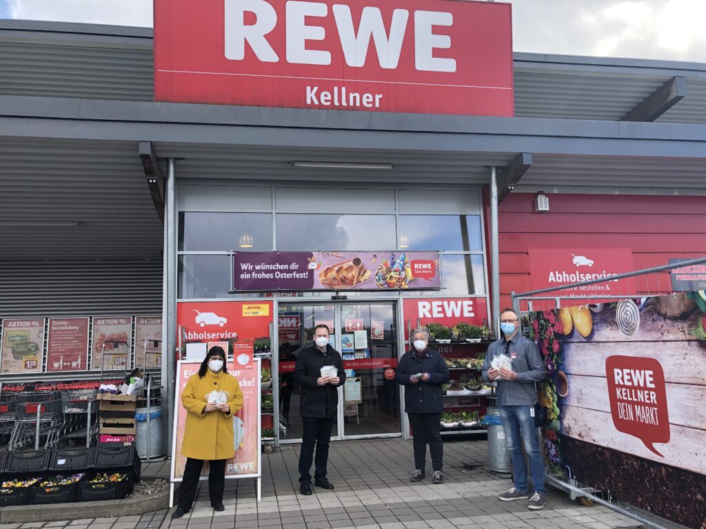 Maskenspende REWE